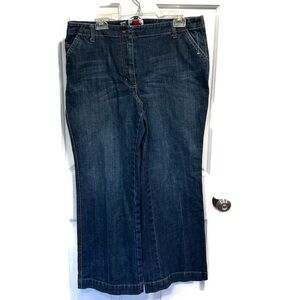 Talbots Dark Wash Boot Cut Jeans